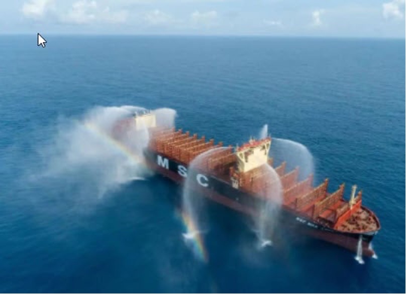 Chinese Shipbuilder GSI delivers MSC Noa Ariela