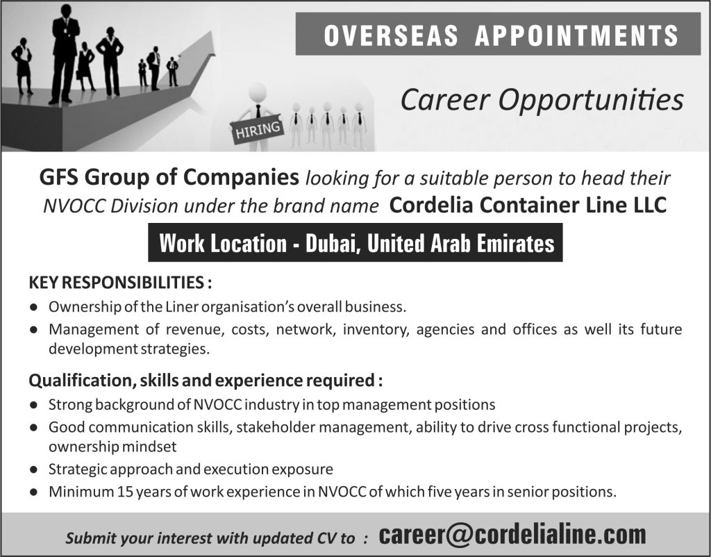 GFS group of companies - overseas jobs 