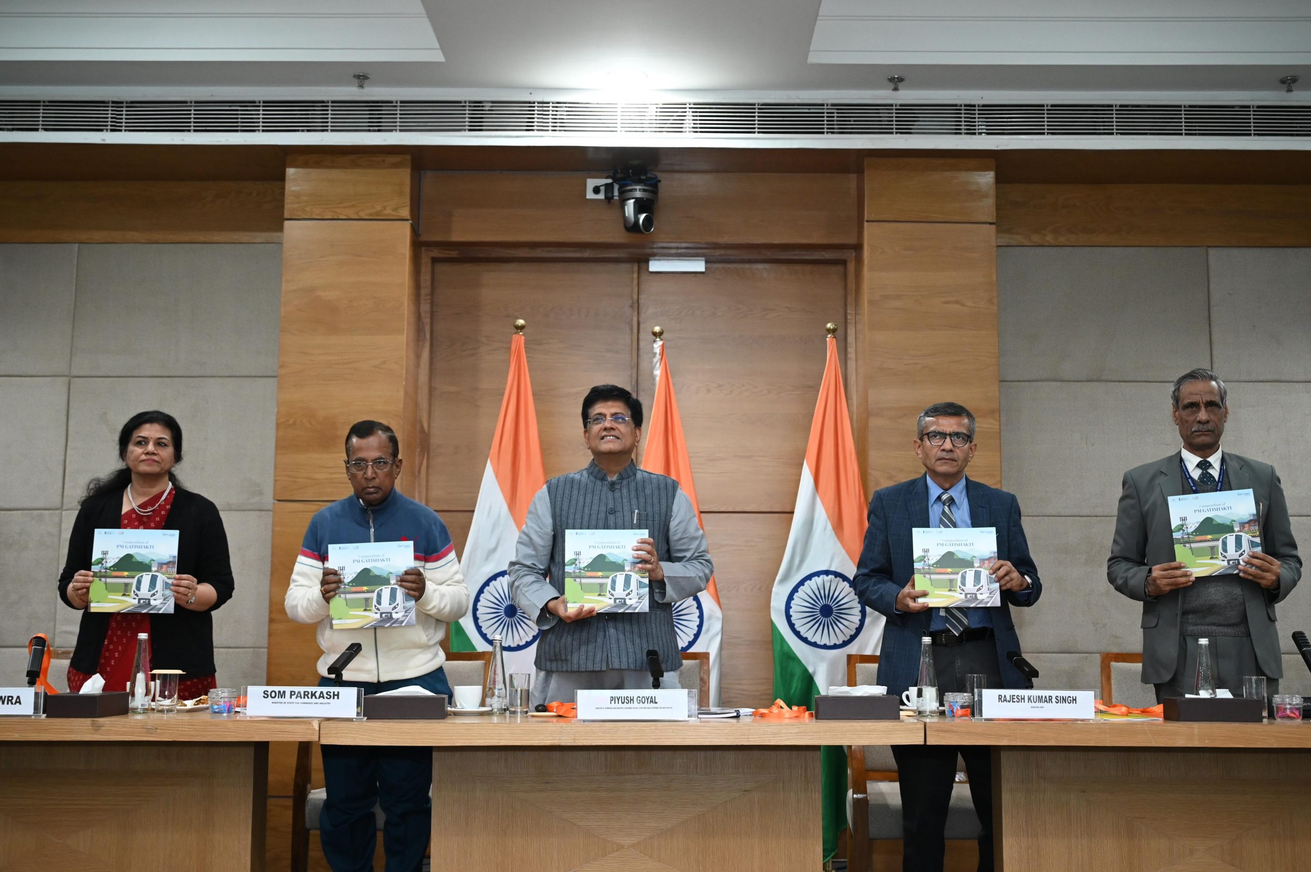 Piyush Goyal releases &ldquo;Compendium of PM GatiShakti : Volume II&rdquo;