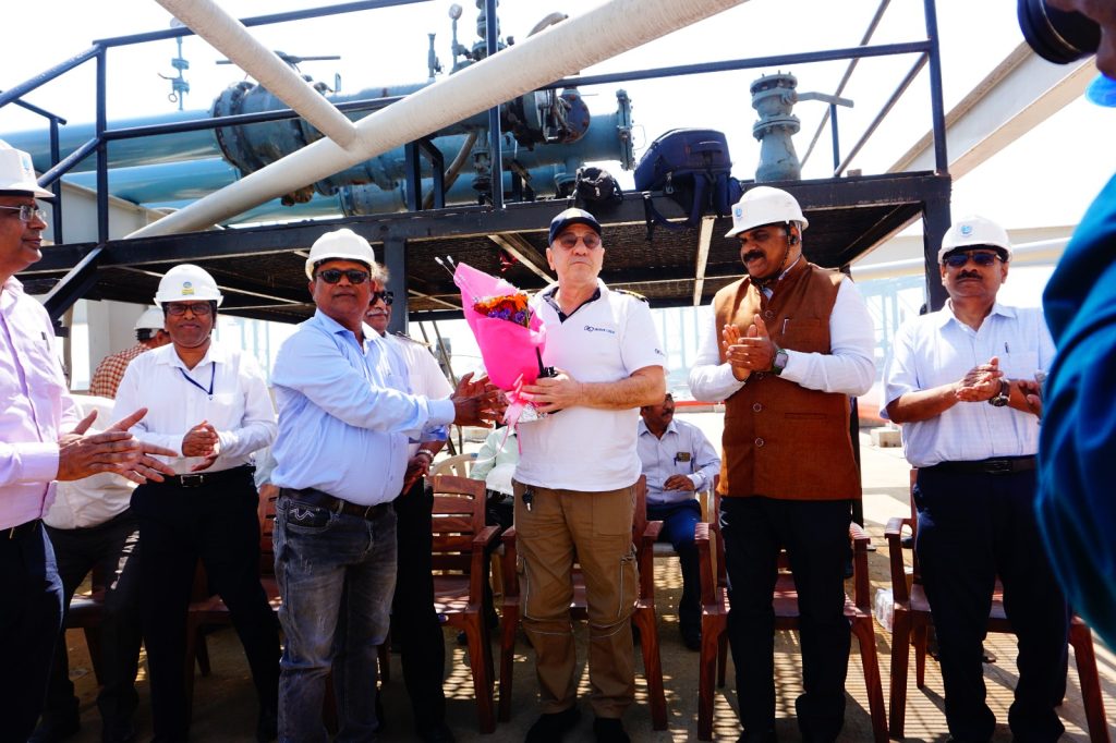 Jawaharlal Nehru Port Authority Celebrates Historic Milestone, Marks Safe Arrival of M.T. Bharat at its Liquid Berth Terminal 