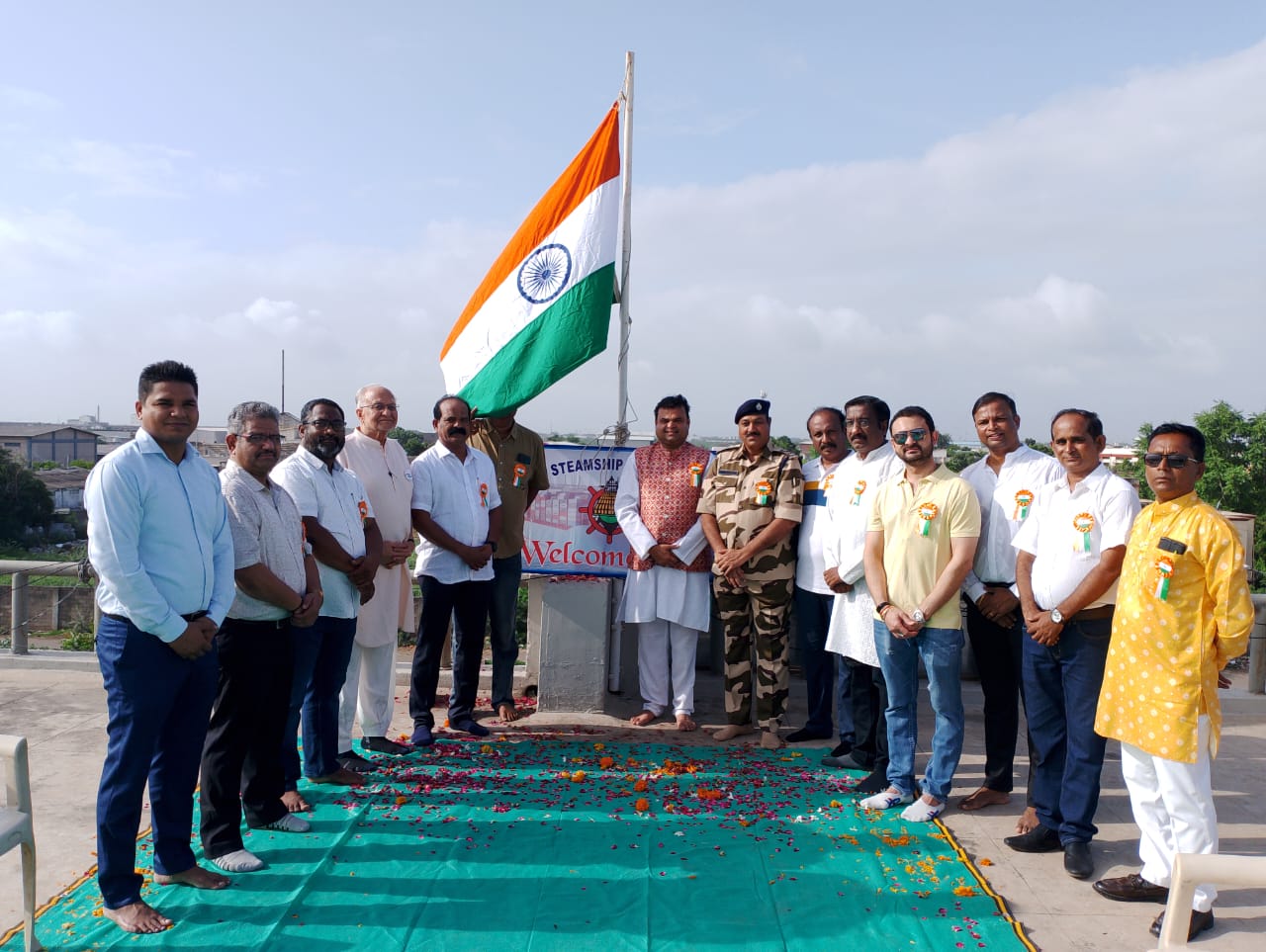 KPSAA Celebrates 78th Independence Day with Grand Flag Hoisting Ceremony