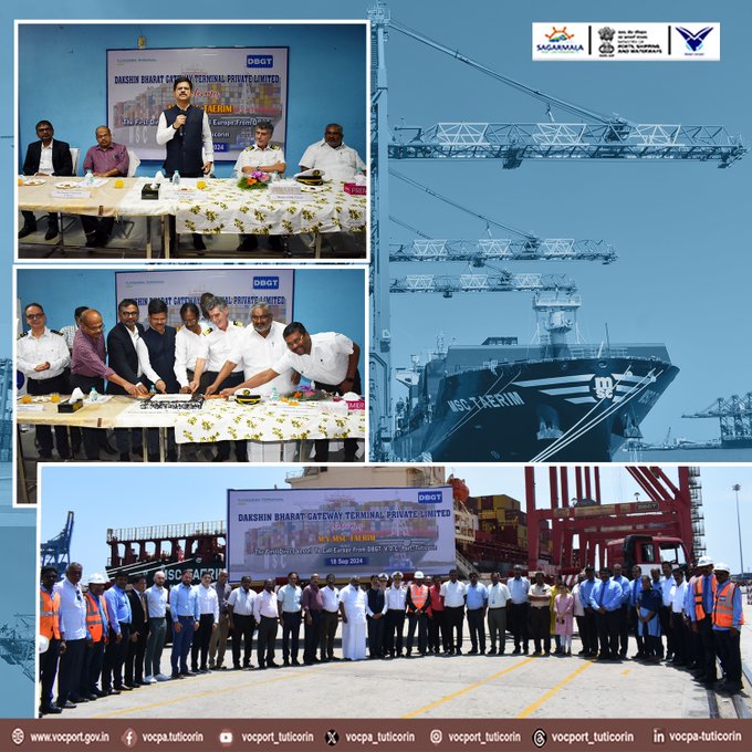 DBGT welcome maiden Direct Call from VOC Port to Europe by MSC