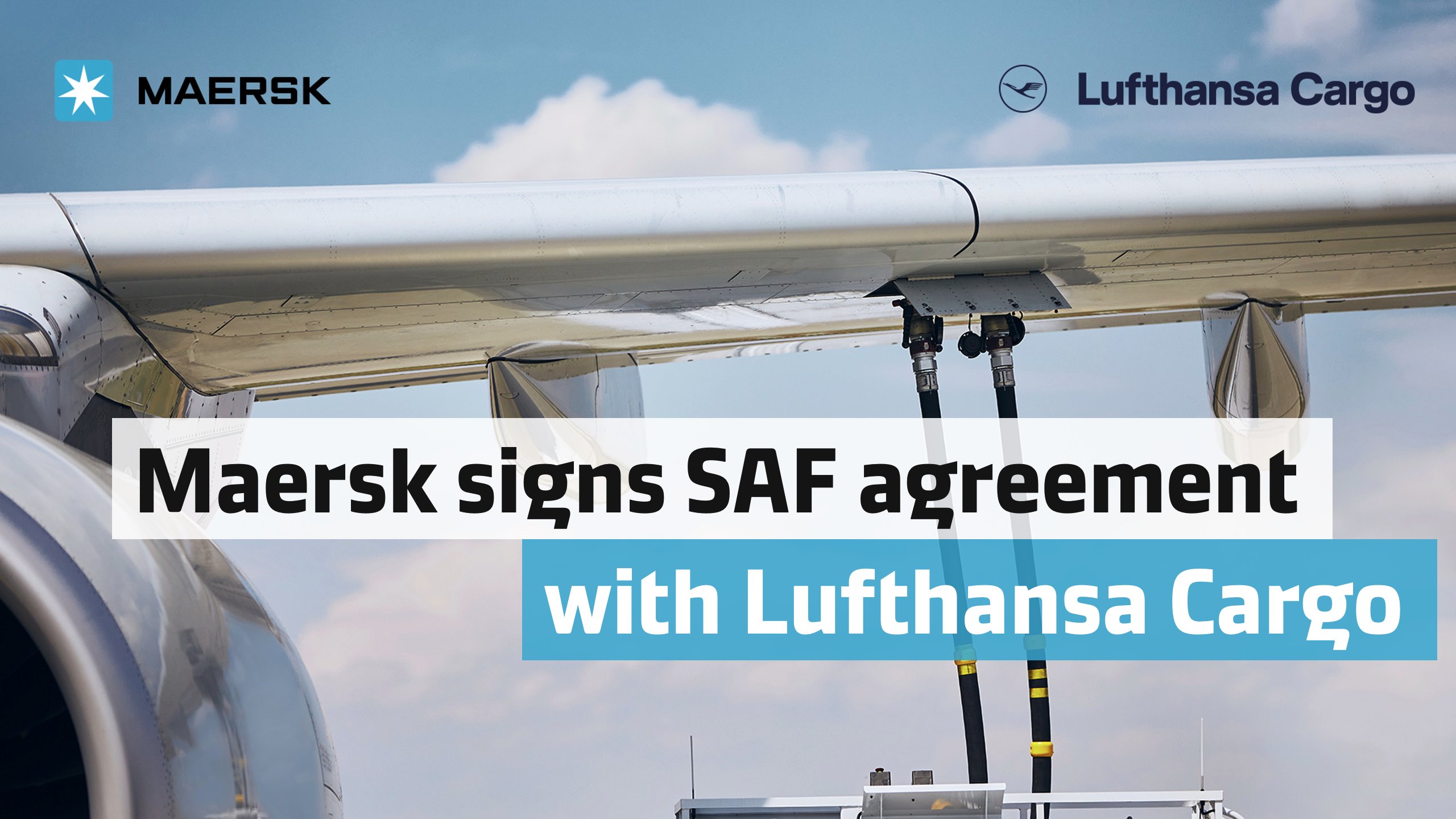 Lufthansa Cargo and Maersk launch cooperation to support decarbonization of airfreight