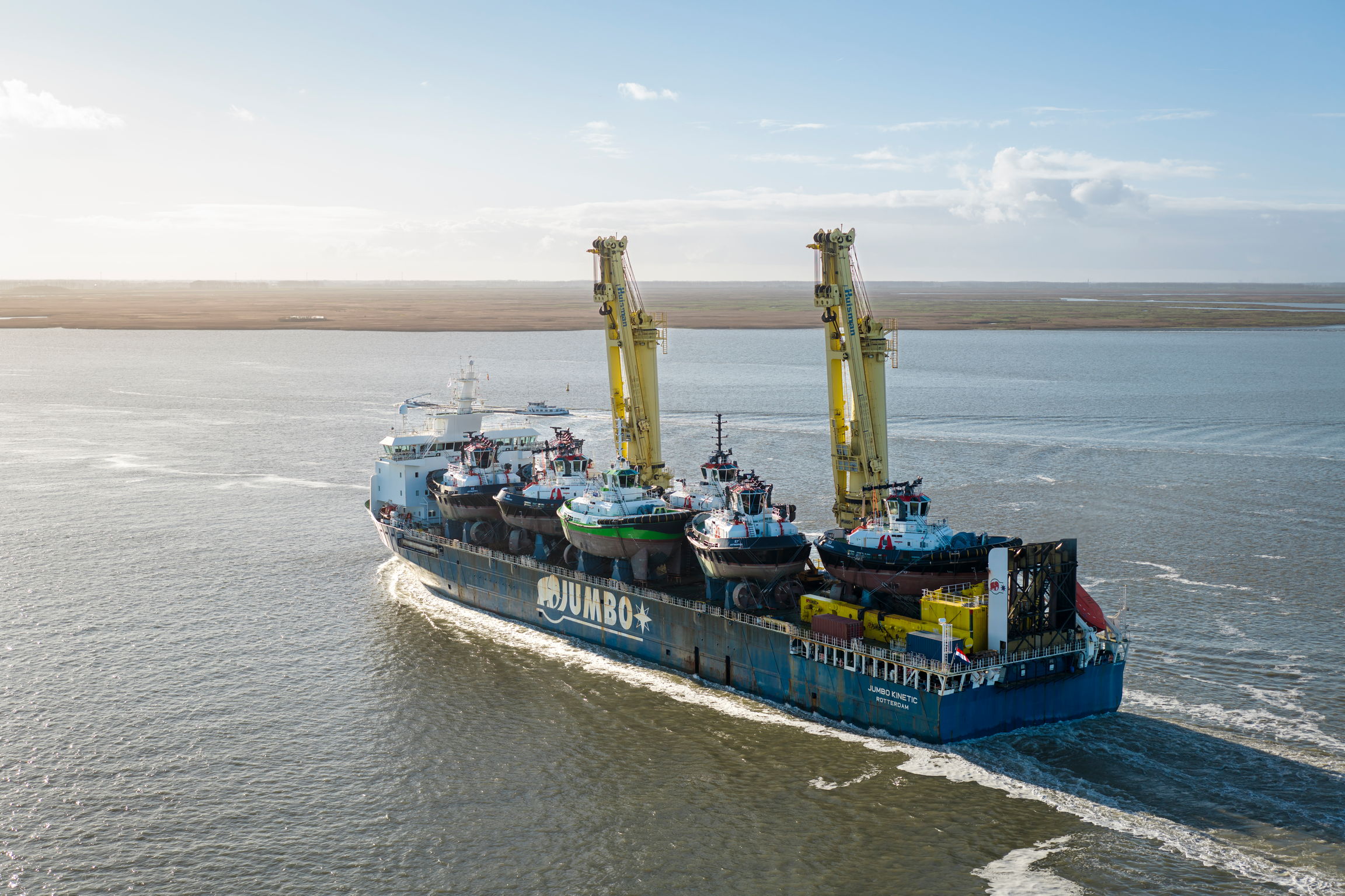 Six new energy-efficient tugboats arrive in Antwerp: a milestone with Europe&rsquo;s first electric tugboat