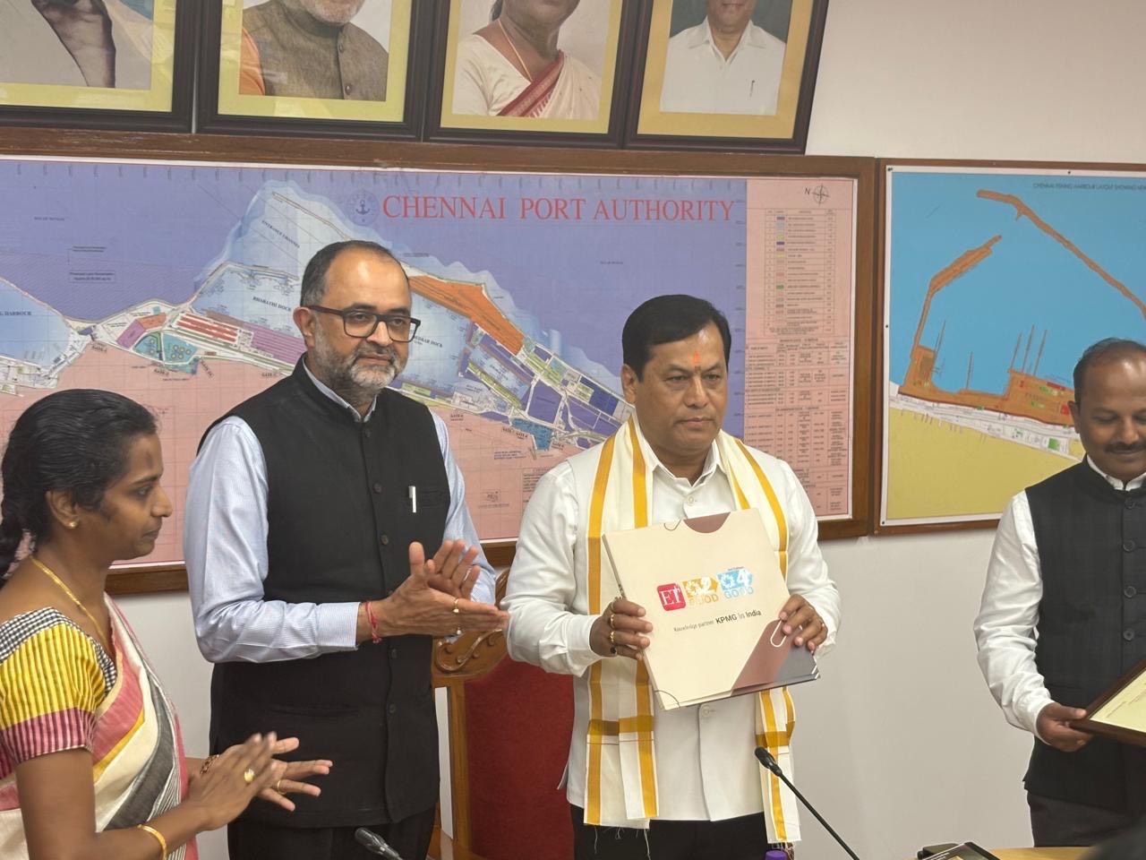 Sarbananda Sonowal boosts Chennai Port Infrastructure with Inauguration of Key Project worth Rs.187 cr