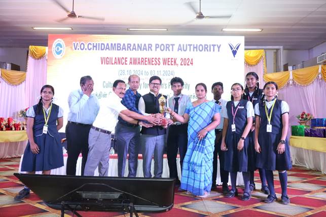 V.O.Chidambaranar Port Authority Chairman highlights rapid development and augmentation of cargo handling facilities