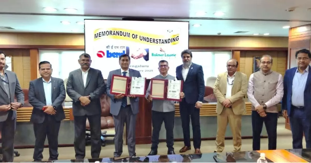 Balmer Lawrie & Co. Ltd. signs strategic MoU with BEML
