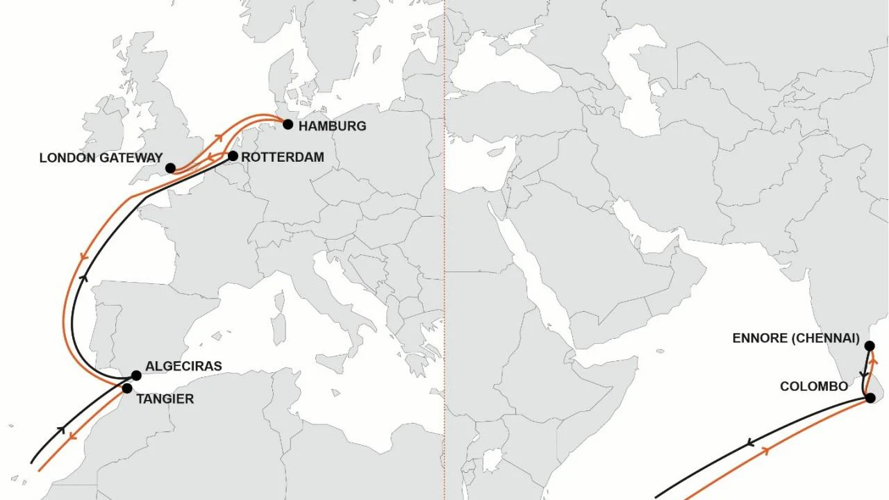Hapag Lloyd&rsquo;s update on South East India-Europe Express (IEX) service