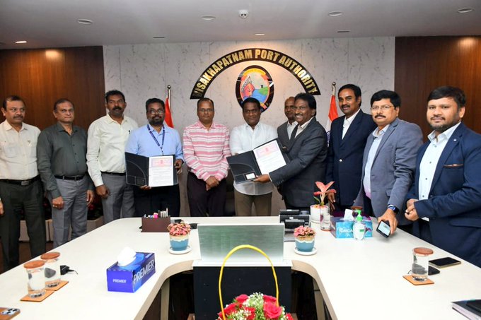 VPA signs Rs 300 Cr. deal with RVNL for flyover to streamline cargo traffic