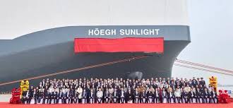 Naming Ceremony of Höegh Sunlight- the fourth Aurora Class vessel