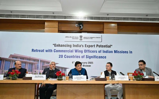 Commerce Ministry, Indian Mission Officials of 20 Nations deliberates on ways to boost exports