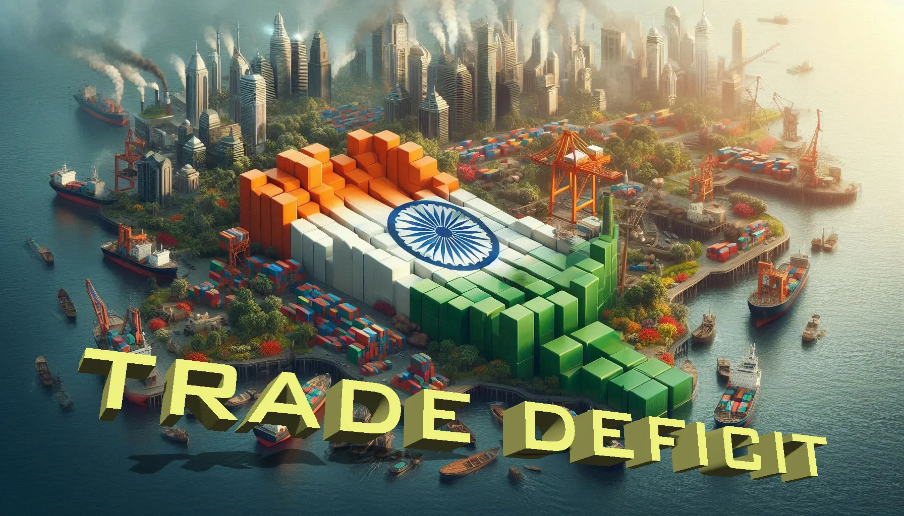 Merchandise Trade&nbsp;deficit likely to come down by over $1 bn from $22 bn in Dec : Union Bank of India