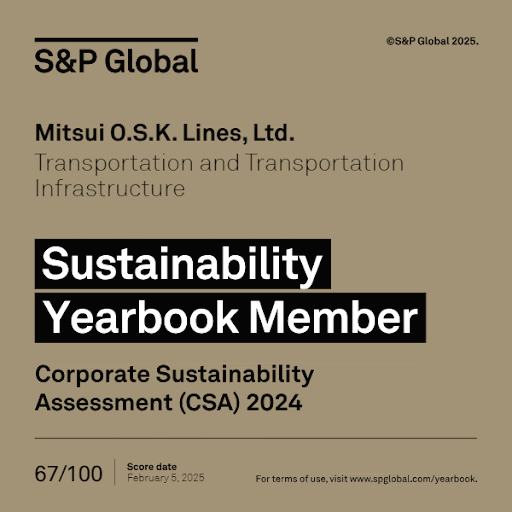 MOL Marks Consecutive Listings as 'Yearbook Member' of S&P Global 'The Sustainability Yearbook 2025'