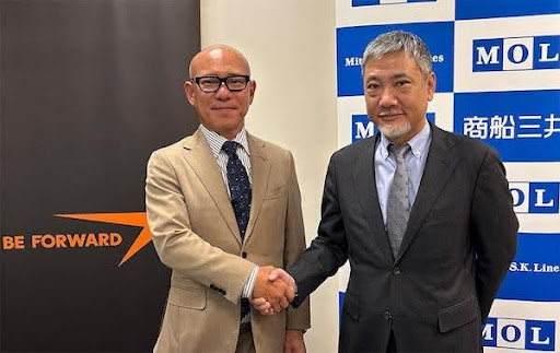 MOL signs 1st Book and Claim Service Contract with Be Forward for used Car Transport