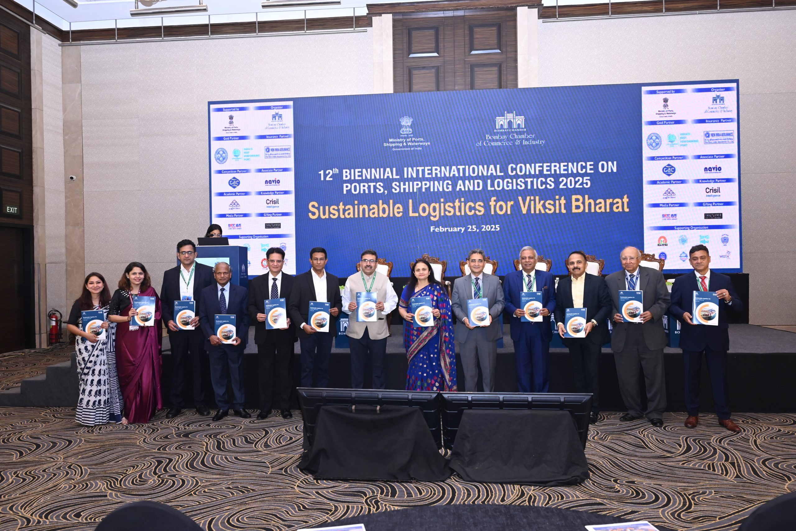 Shipbuilding, Indian-flagged vessels offer attractive opportunities, says Piyush Goyal at Bombay Chamber's international conference on ports, shipping and logistics