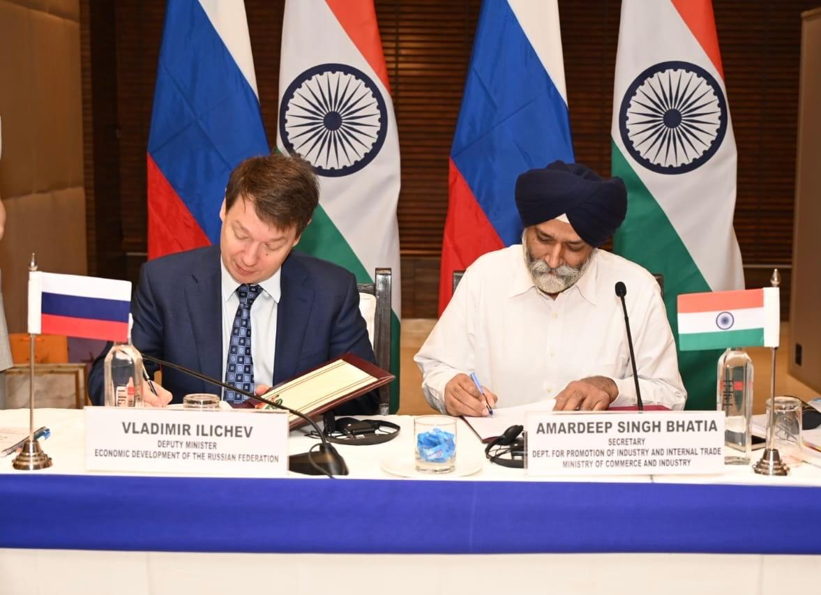 8th Session of India-Russia Working Group on Priority Investment Projects held in New Delhi