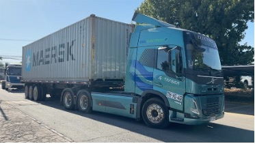 Maersk and Sotraser Announce Electric Truck Operations in Chile