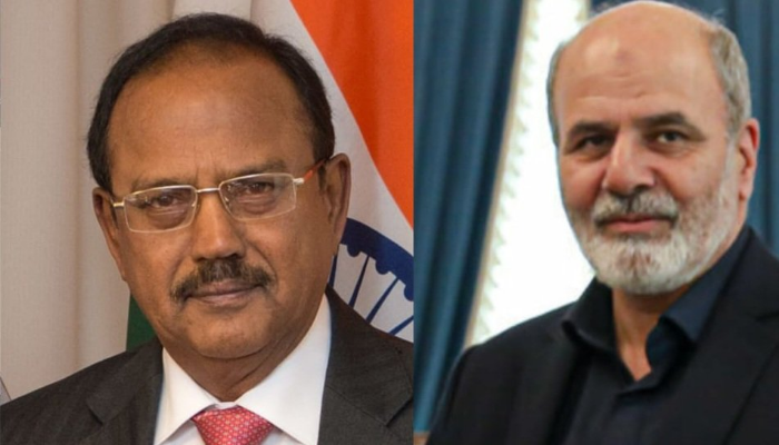NSA Doval discuss regional situation & Chabahar project with Iranian counterpart Ali Akbar Ahmadin