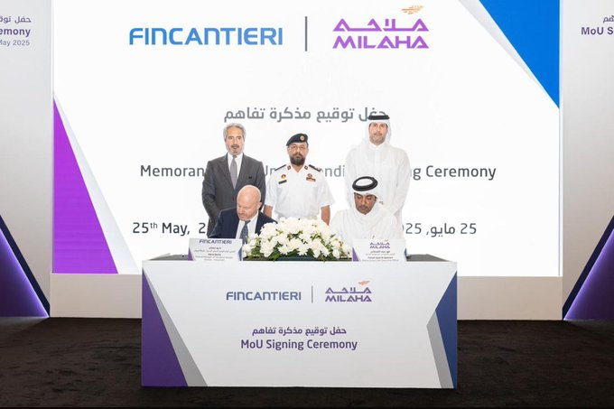 Milaha and Fincantieri Sign Strategic MoU to Advance Maritime Cooperation and Technology Integration