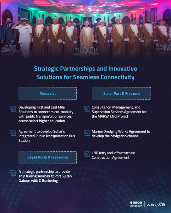 Asyad Group Reinforces its position as a Global Logistics Services Provider and Oman&rsquo;s Competitiveness