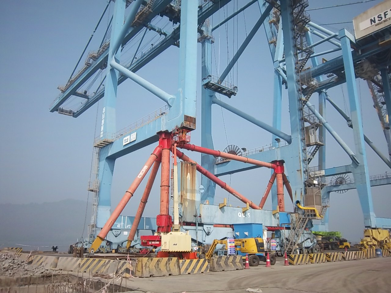 Kalmar completes STS crane repair project for JNPA