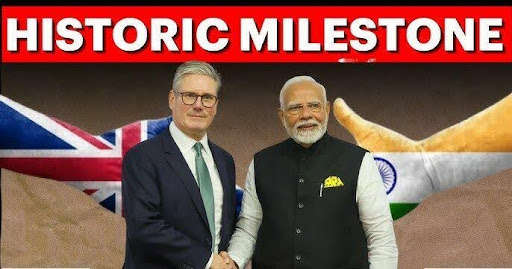 PM Modi and PM Starmer welcome conclusion of a mutually beneficial India -UK Free Trade Agreement and the Double Contribution Convention