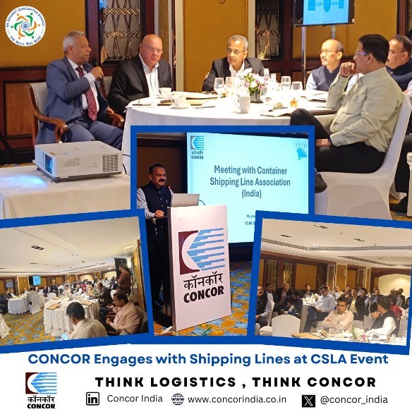 CONCOR : Strengthening Ties with Shipping Lines