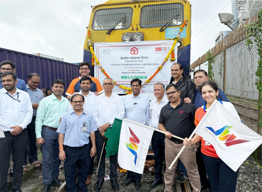 India's first Multi-Modal Sustainable Logistics Solution for Auto-Parts by JW Ventures & Mahindra Rise