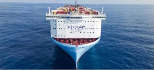 Maersk brings home latest Eco-friendly 2,080 TEU Boxship from Japan