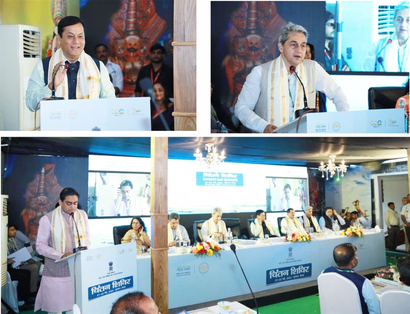 MoPSW’s Chintan Shivir in Munnar, determines targets and deliberate upon the ideas of Making India Atmanirbhar in Maritime Sector
