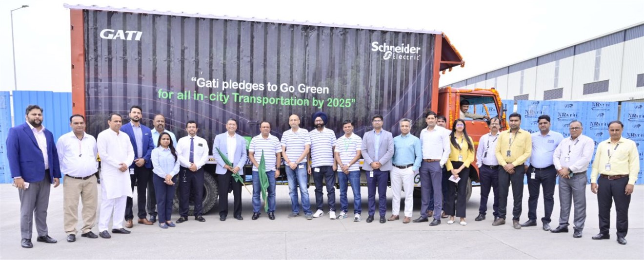 Gati and Schneider Electric partner for eco-friendly express logistics solutions for a greener tomorrow