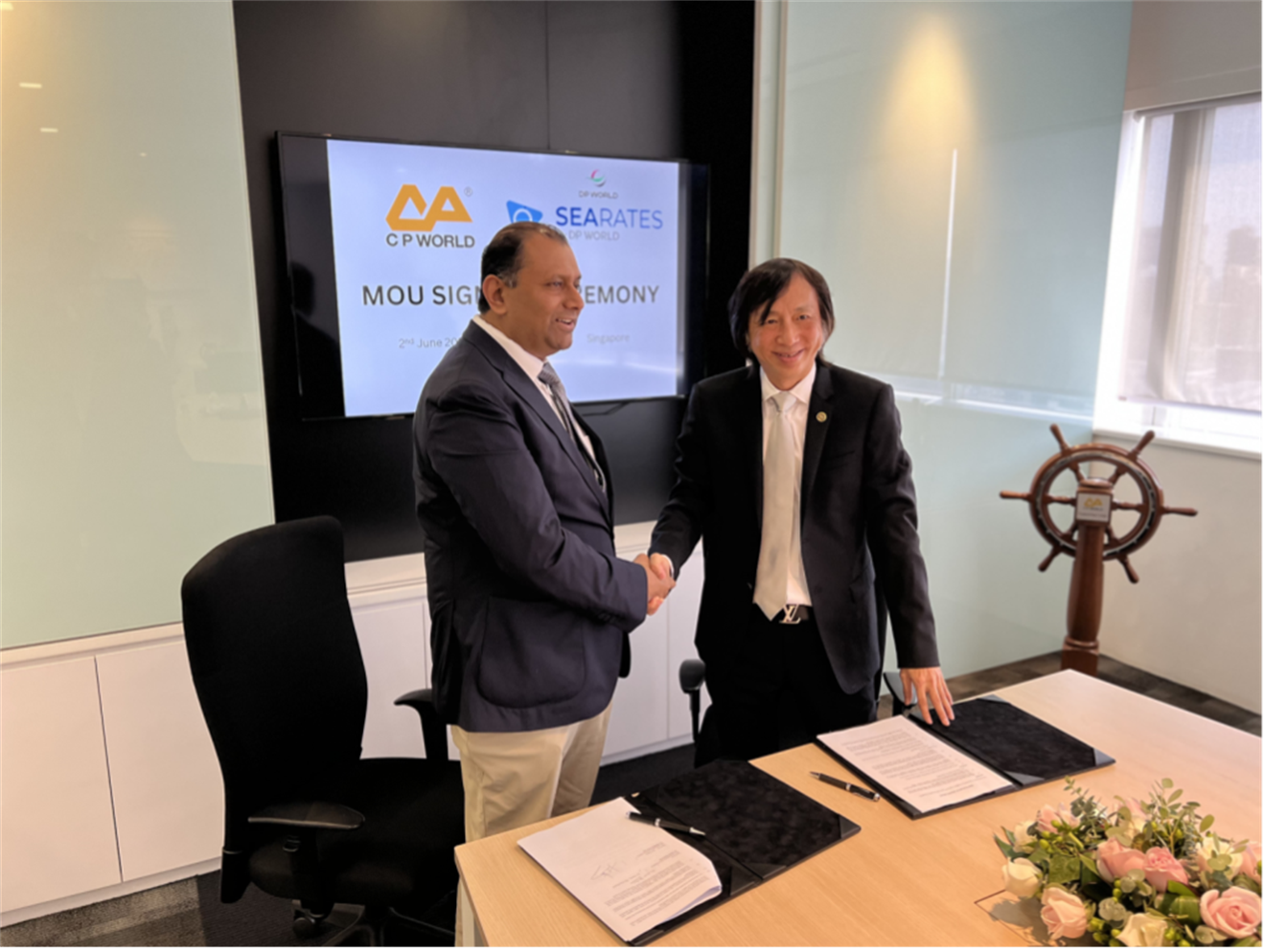 DP World&rsquo;s SeaRates Partners with C P World to Digitise Global Trade Logistics for Small Cargo Owners