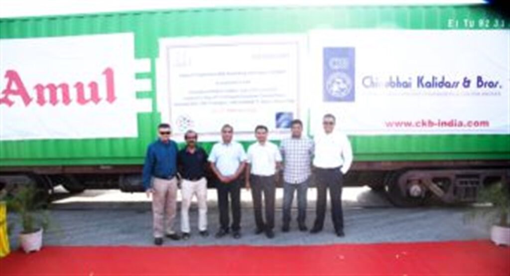 CKB Group creates history by running 1st ever full Train of 45 FEUs ...